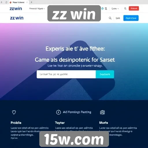 Experiência do usuário no site zz win